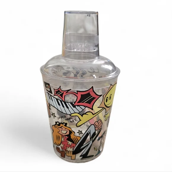 House of Blues Collectible Drink Shaker Cup Pop Art Music Souvenir - Picture 1 of 9